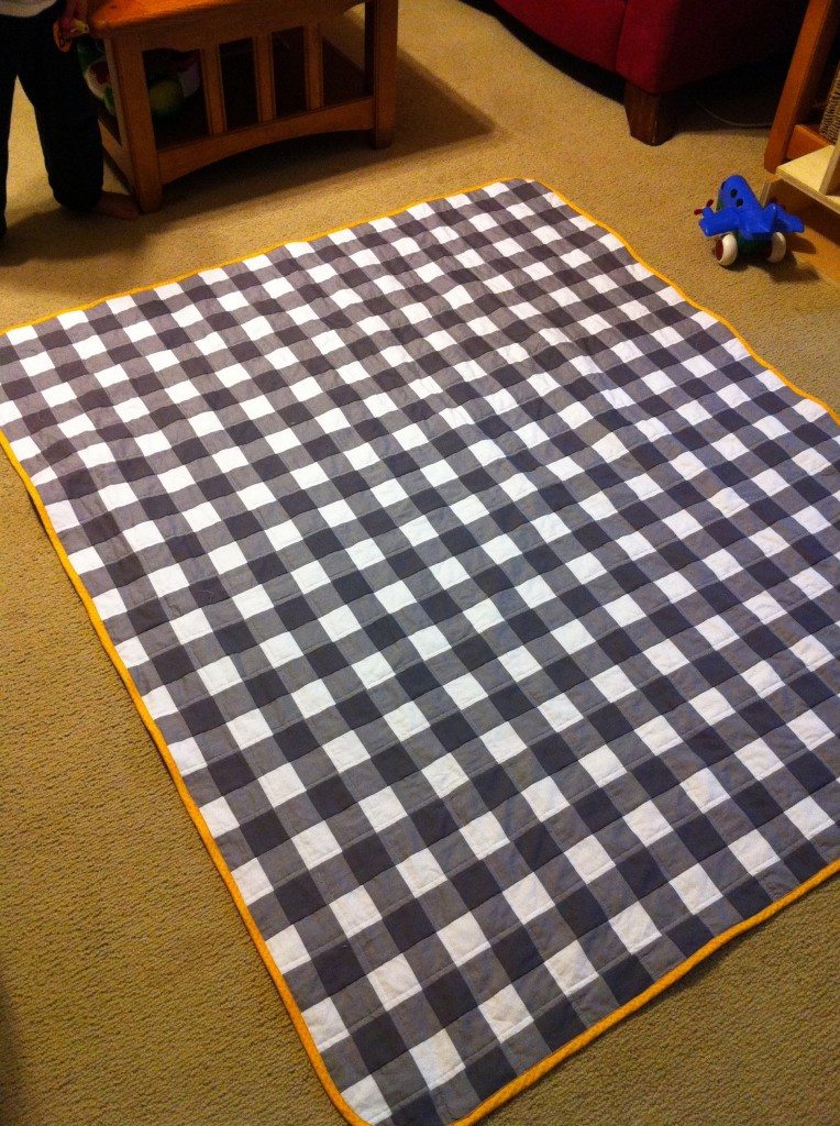 gingham quilt lidbom family life