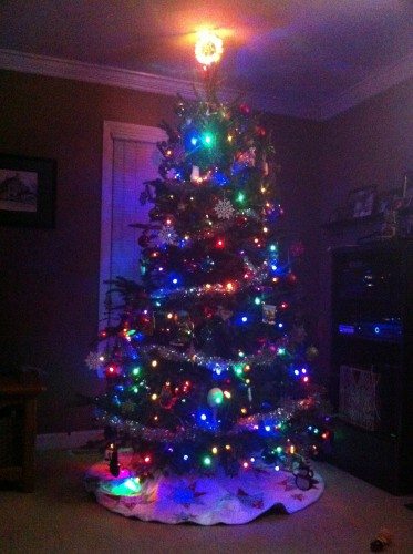 the tale of the wonky star christmas tree skirt. – lidbom family life