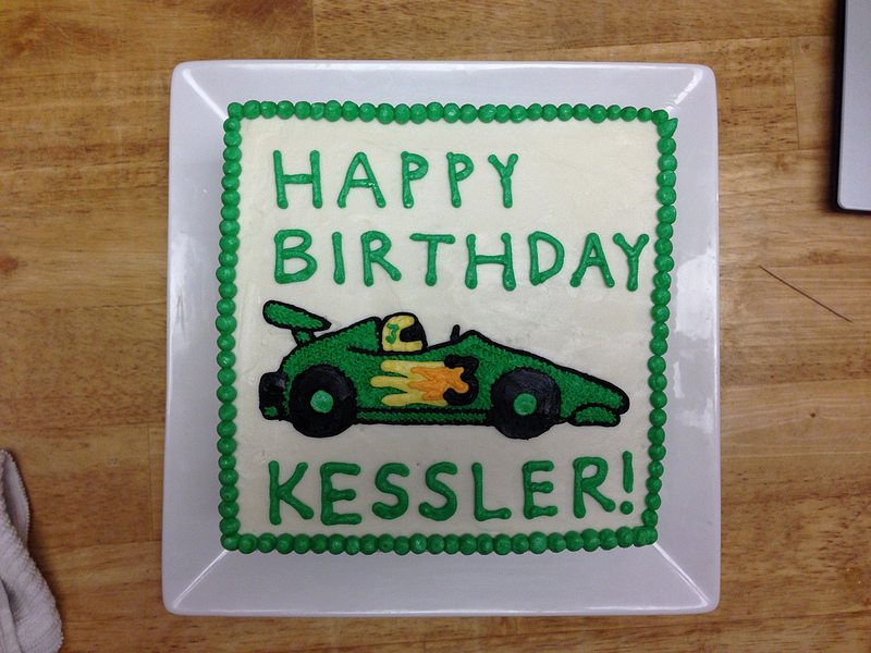 birthday cake for kessler