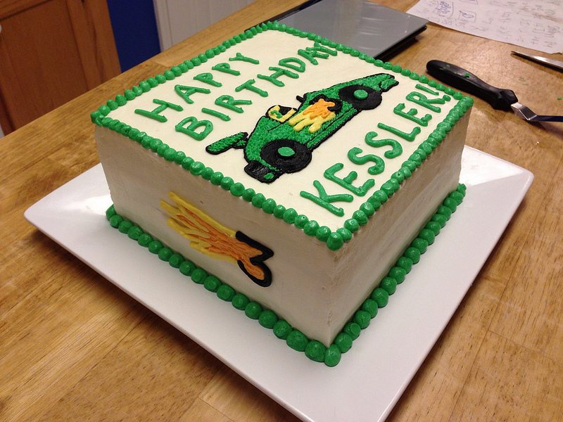 birthday cake for kessler.