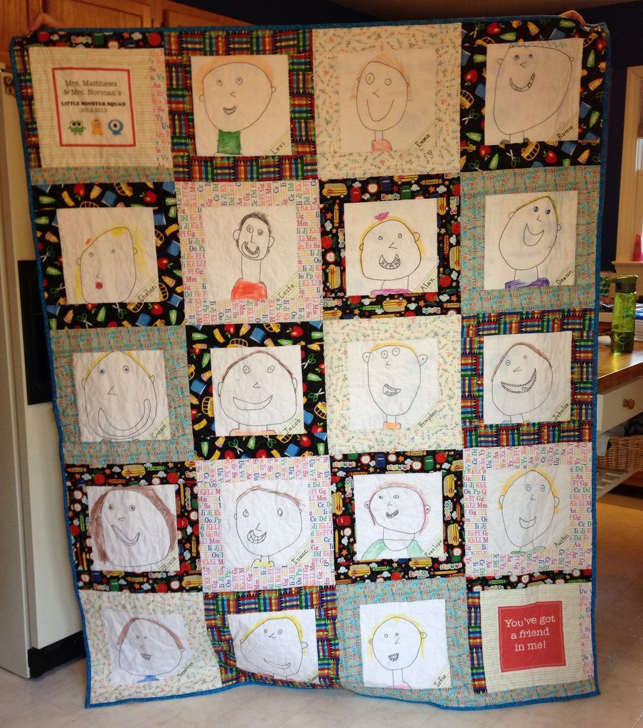 kindergarten class quilt.