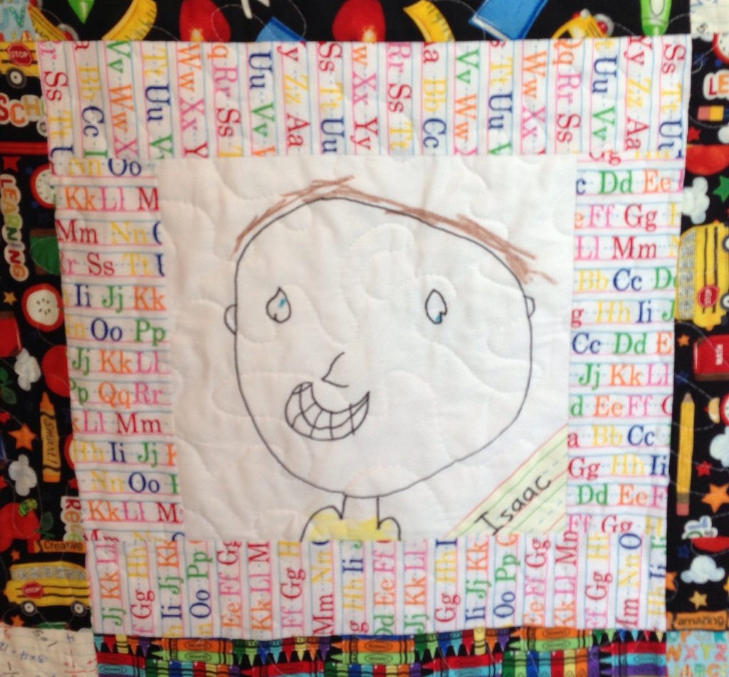 kindergarten class quilt.