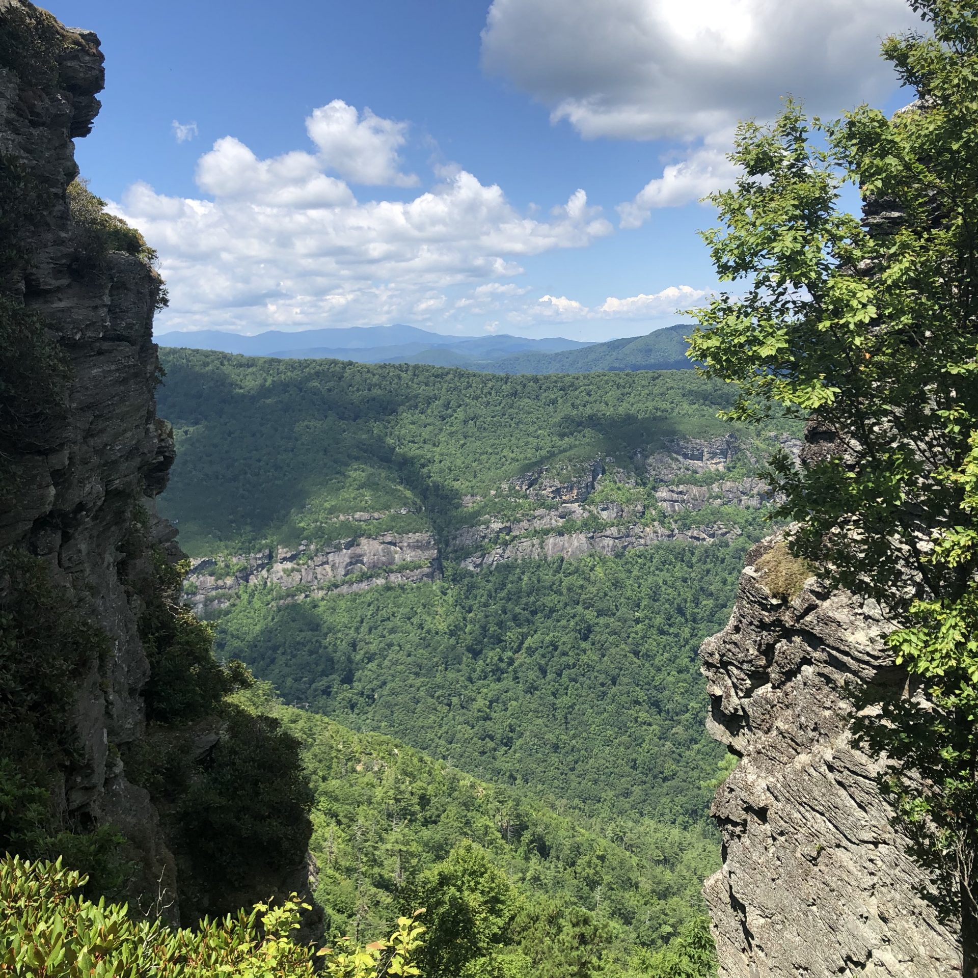 the chimneys(linville gorge wilderness) – lidbom rambling roadshow