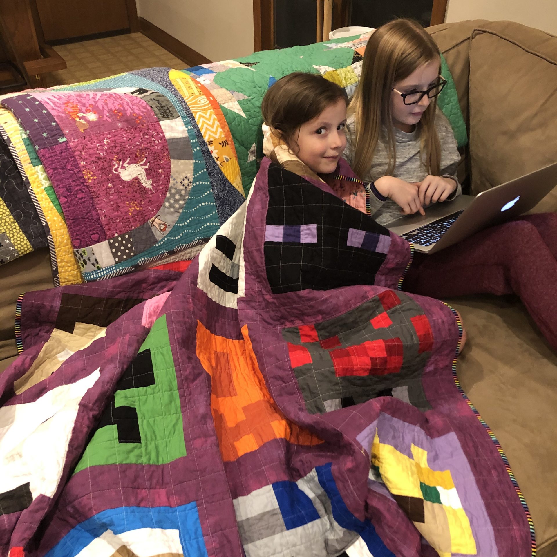 matchy-ish minecraft (mom of the year) quilts. – lidbom family life