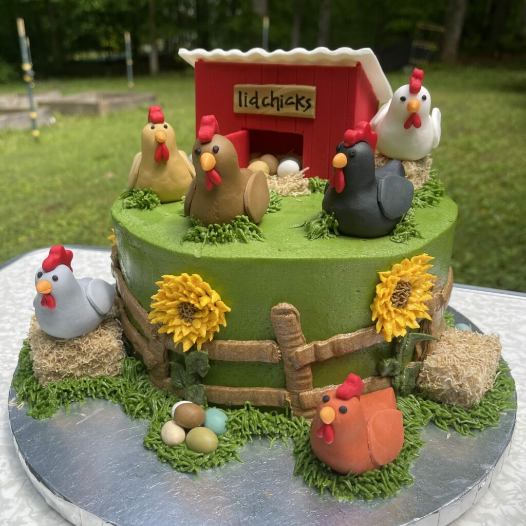 Chicken Birthday Cake – Etoile Bakery